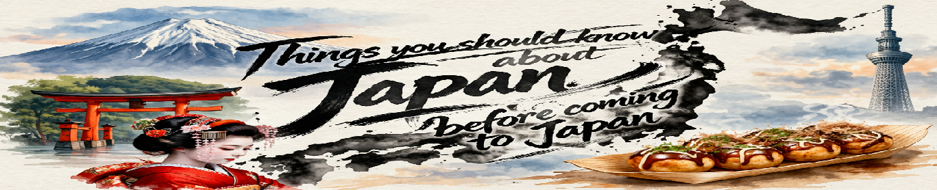 Things you should know about Japan before coming to Japan logo